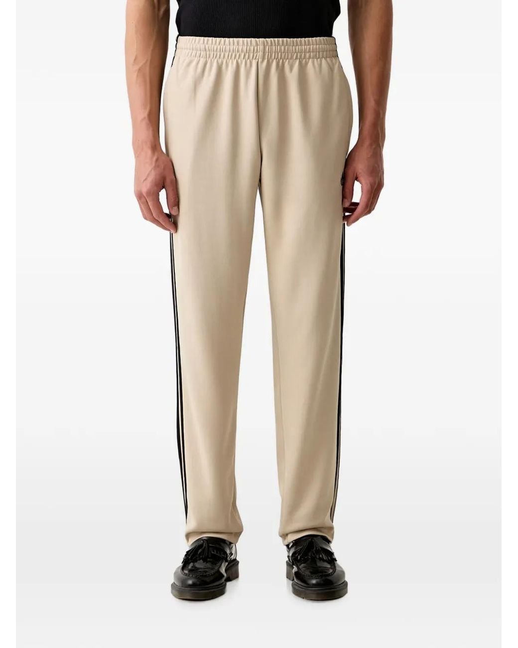 Adidas Natural Pantalon De Jogging À Logo Brodé for men