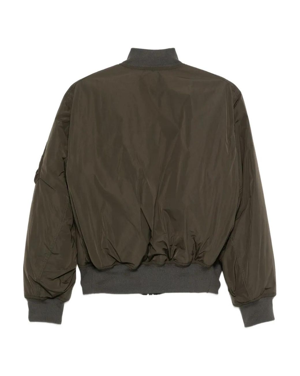 Aspesi Green Gunner Ii Zip-Up Bomber Jacket