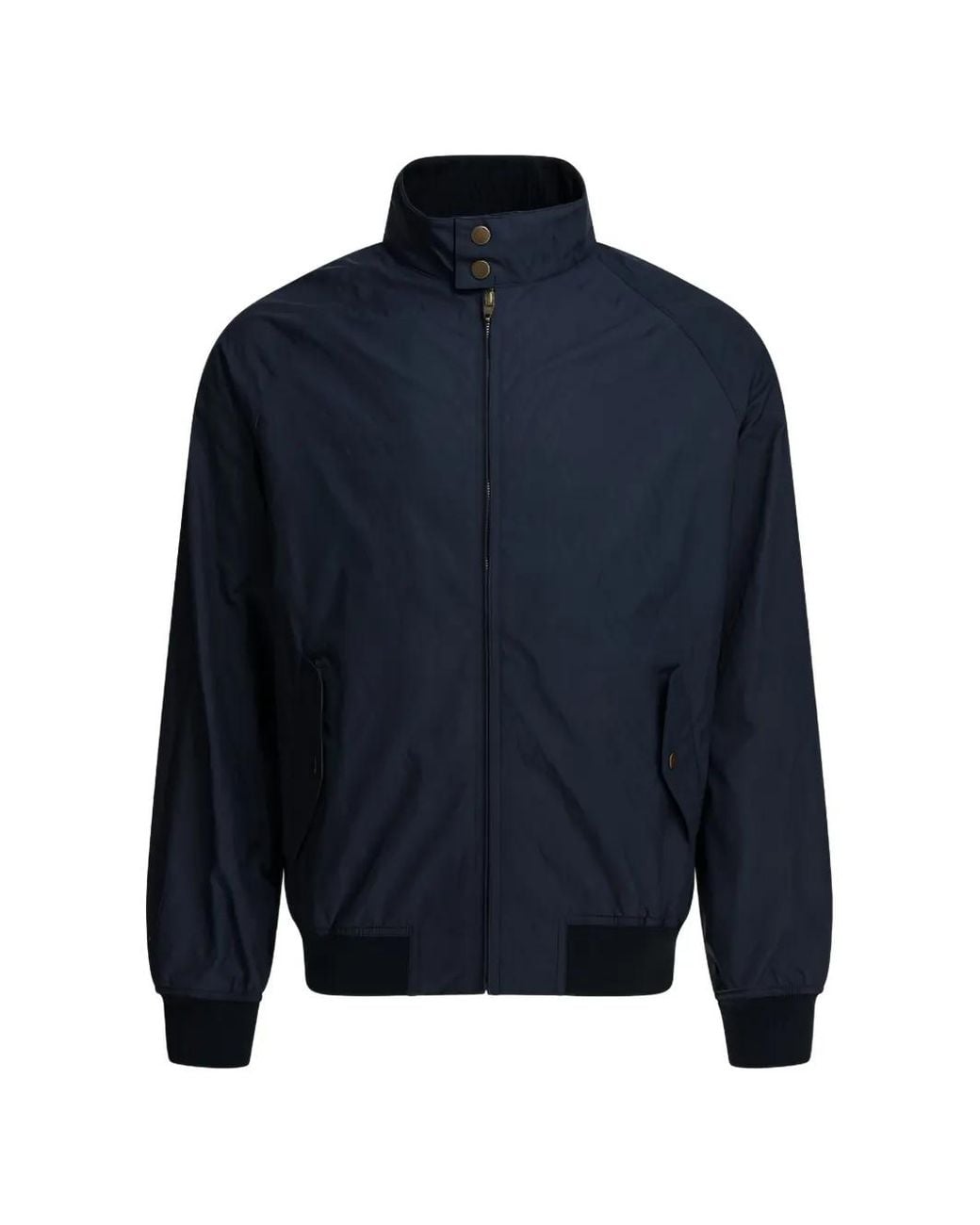 Valentino Garavani Blue Zip Cotton Jacket for men
