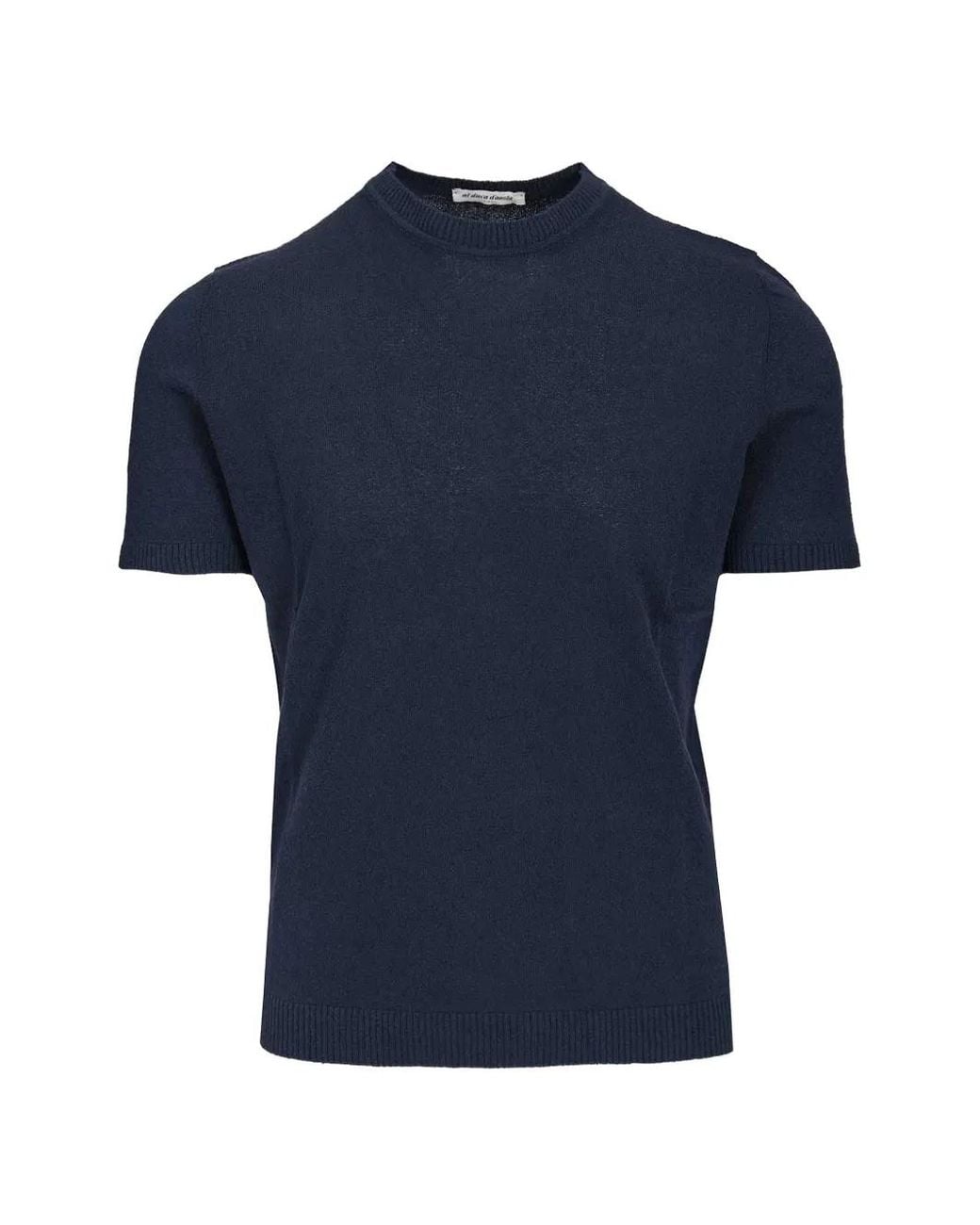 Al Duca D'aosta Blue T-Shirt À Manches Courtes for men