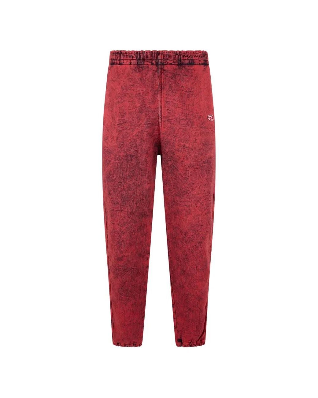 DIESEL Red Jean À Taille Élastiquée for men