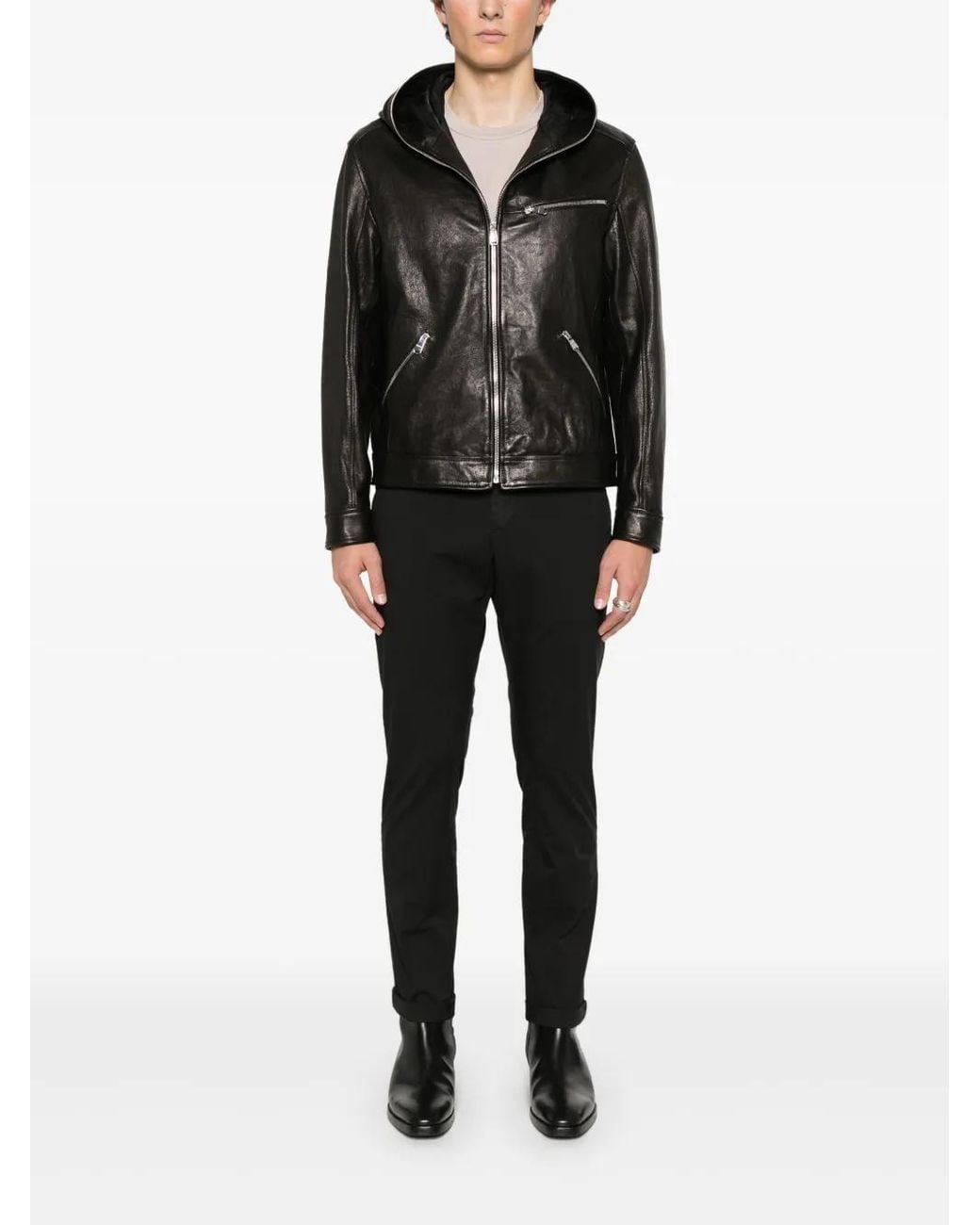 Dondup Black Gaubert Chinos for men