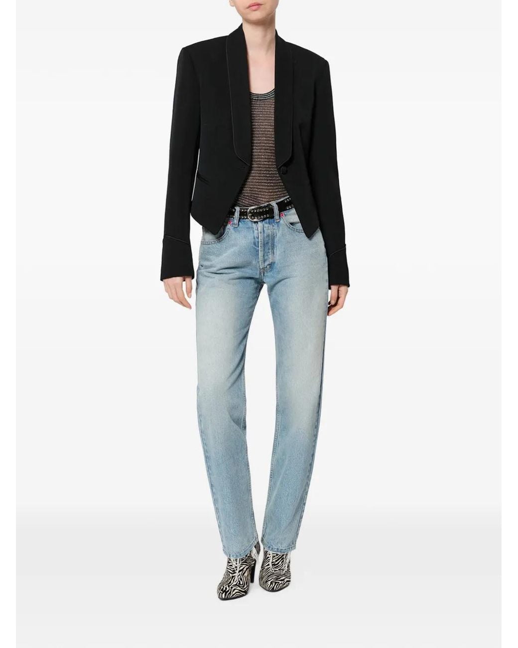 Isabel Marant Black Pialena Wool Jacket