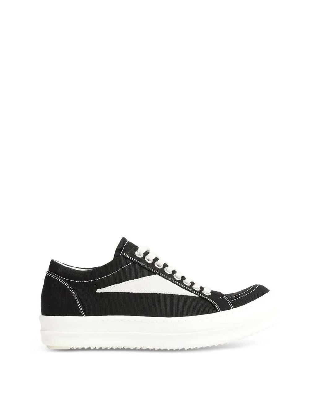 Rick Owens White Vintage Sneaks Sneakers