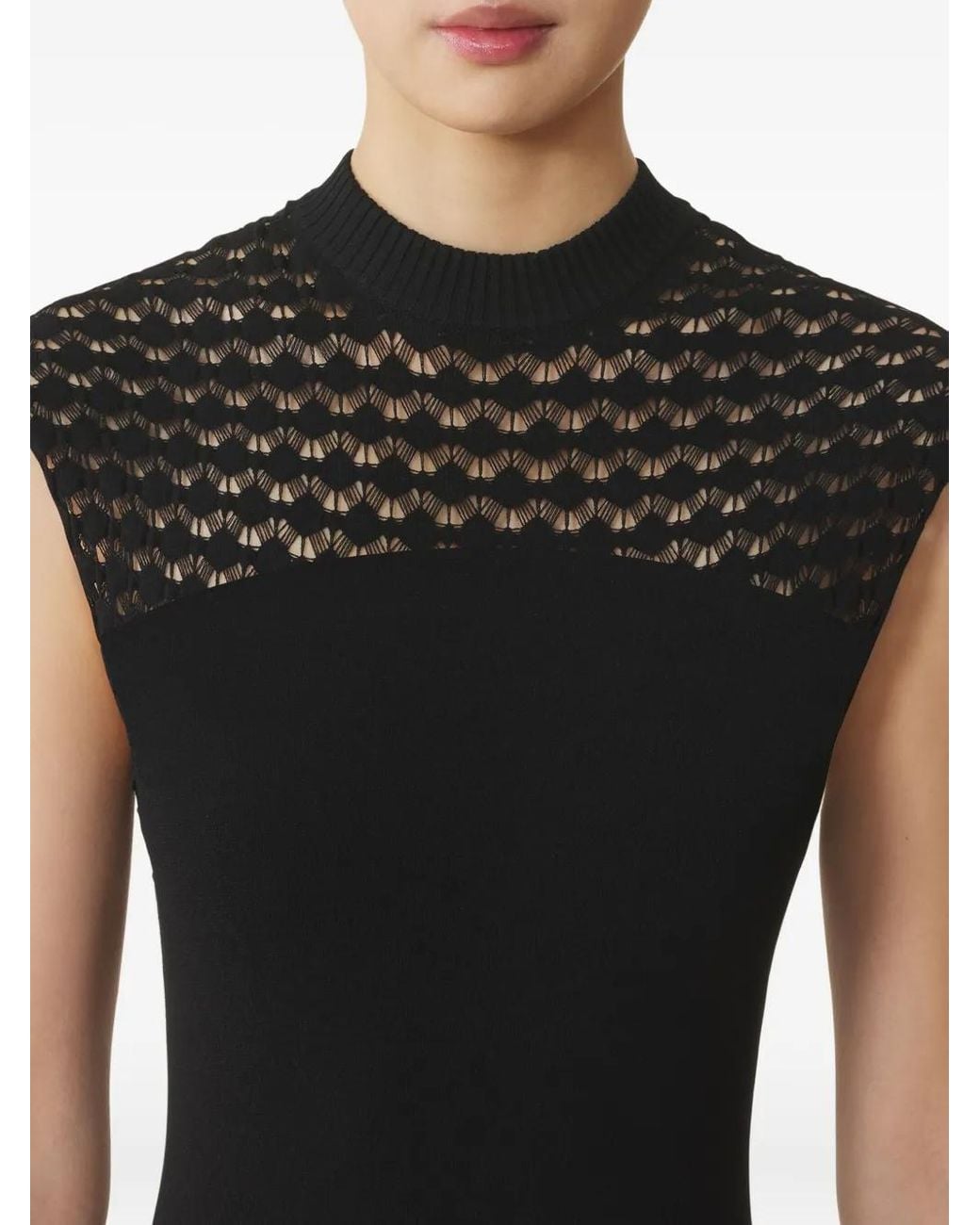 Lanvin Black A-line Maxi Dress