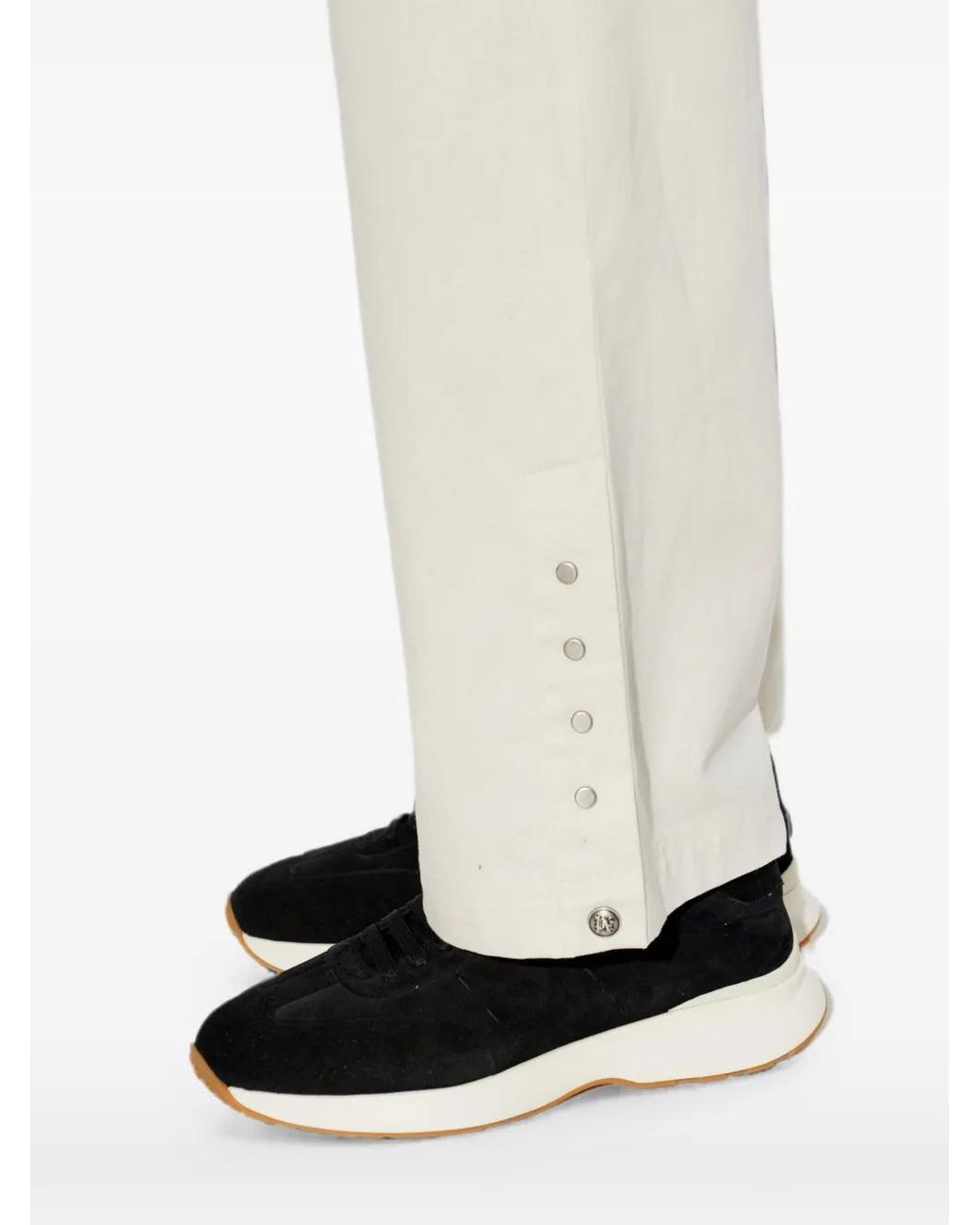 Kiton Black Suede Sports Shoes for men