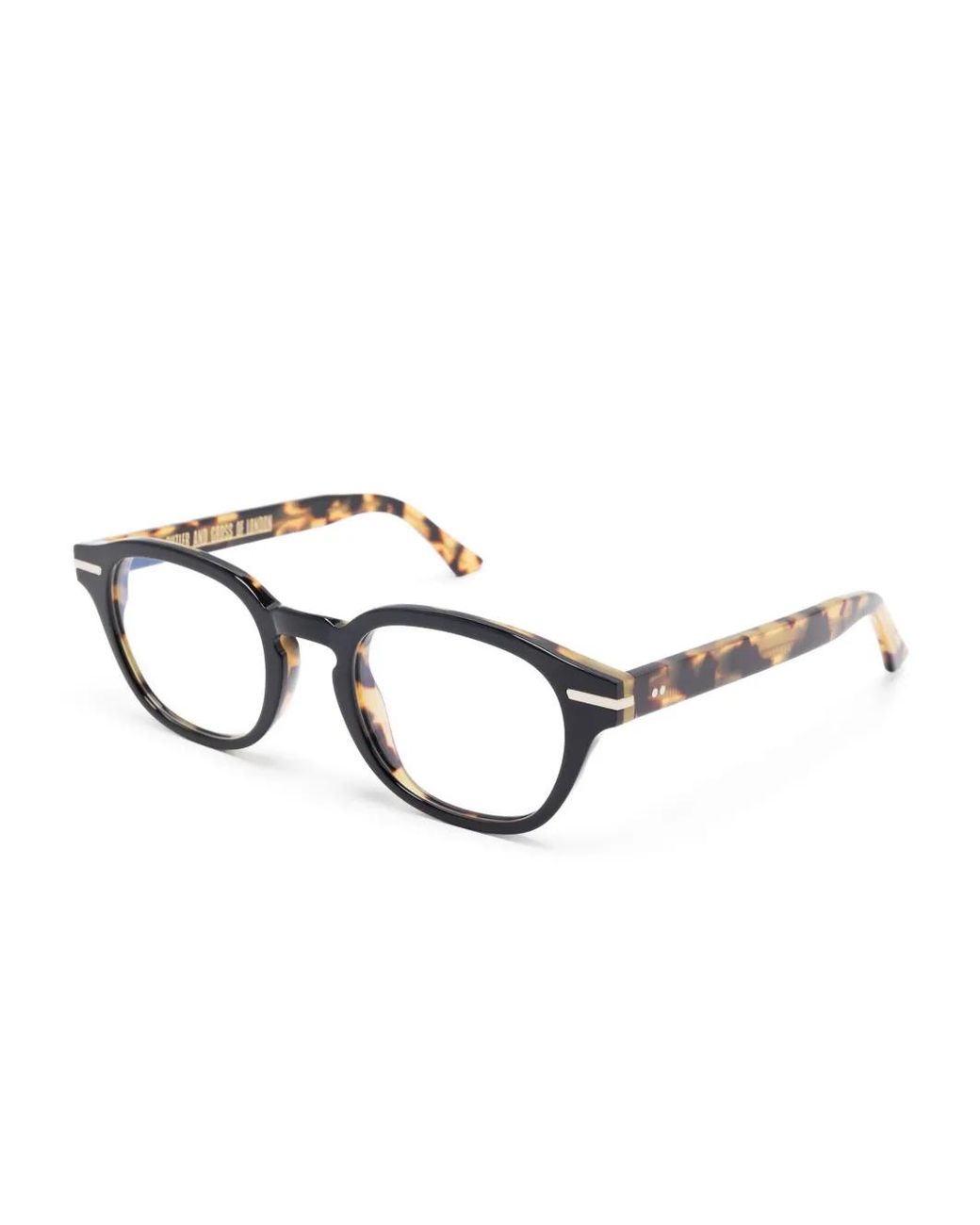 Cutler & Gross Black Square-Frame Glasses