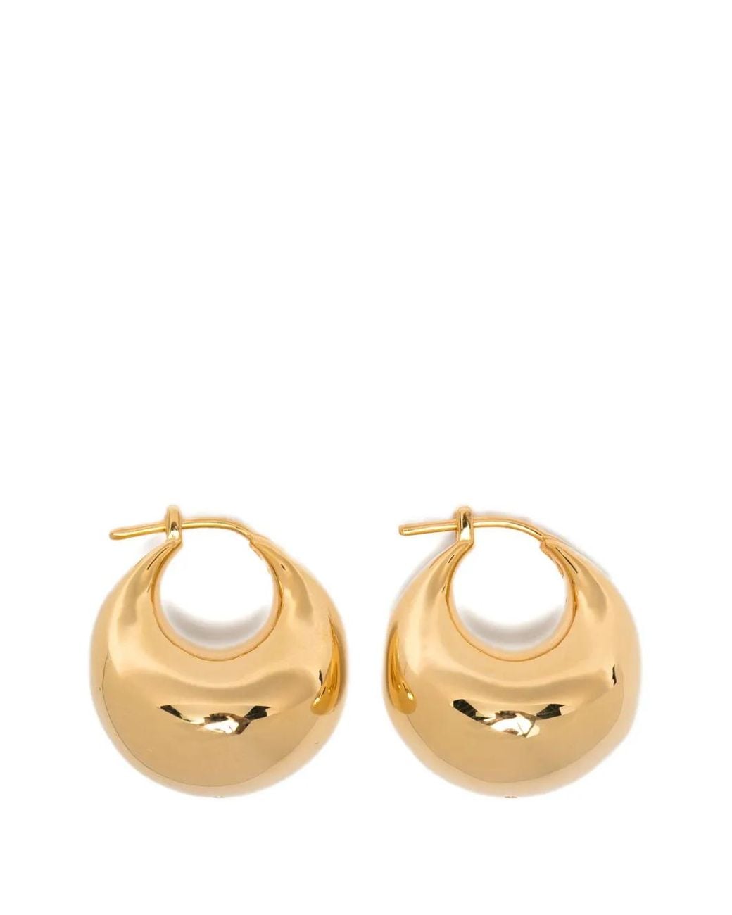 Missoma Metallic Chunky Hoop Earrings