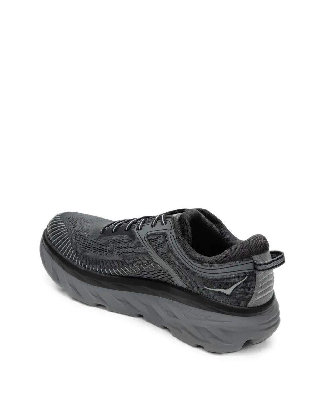 Hoka One One Gray Bondi 7 Sneakers for men