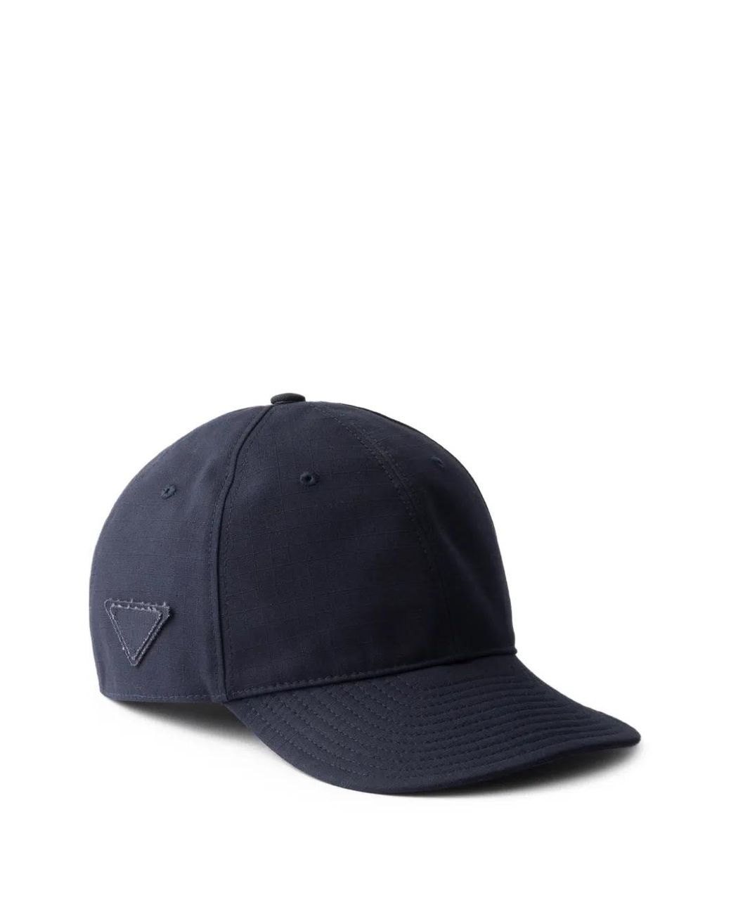 Prada Blue Technical Fabric Baseball Cap for men