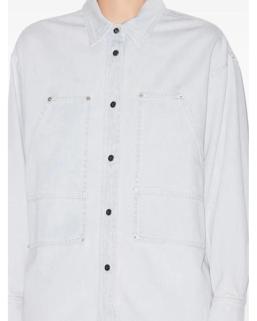 Giacca Okely di Isabel Marant in White