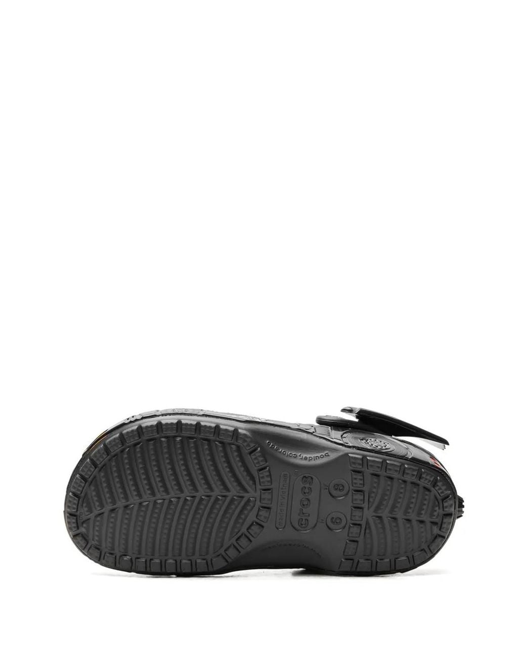 CROCSTM Black Classic Clog "Batmobile" Sandals for men