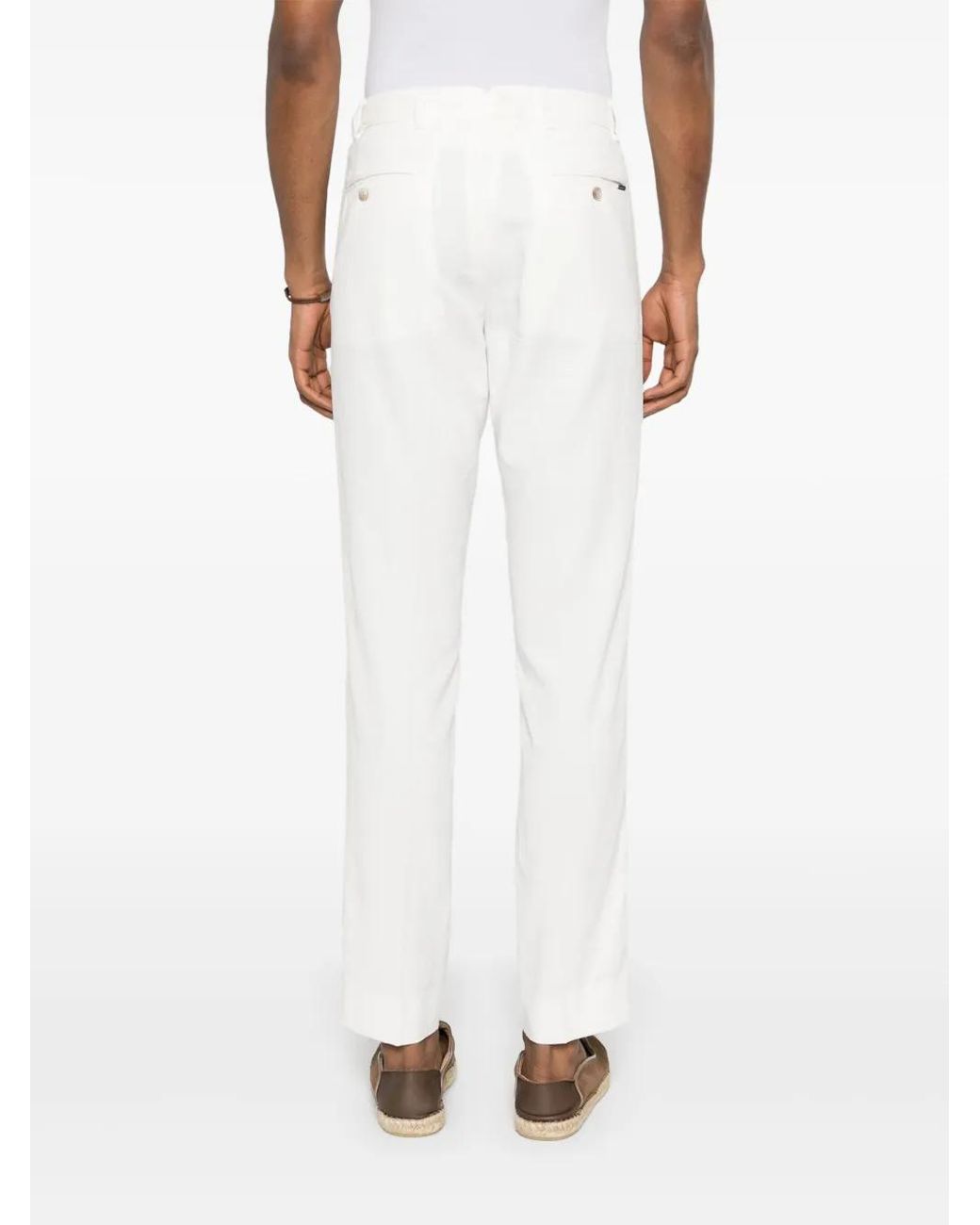 Pantalon À Patch Logo Hackett pour homme en coloris White