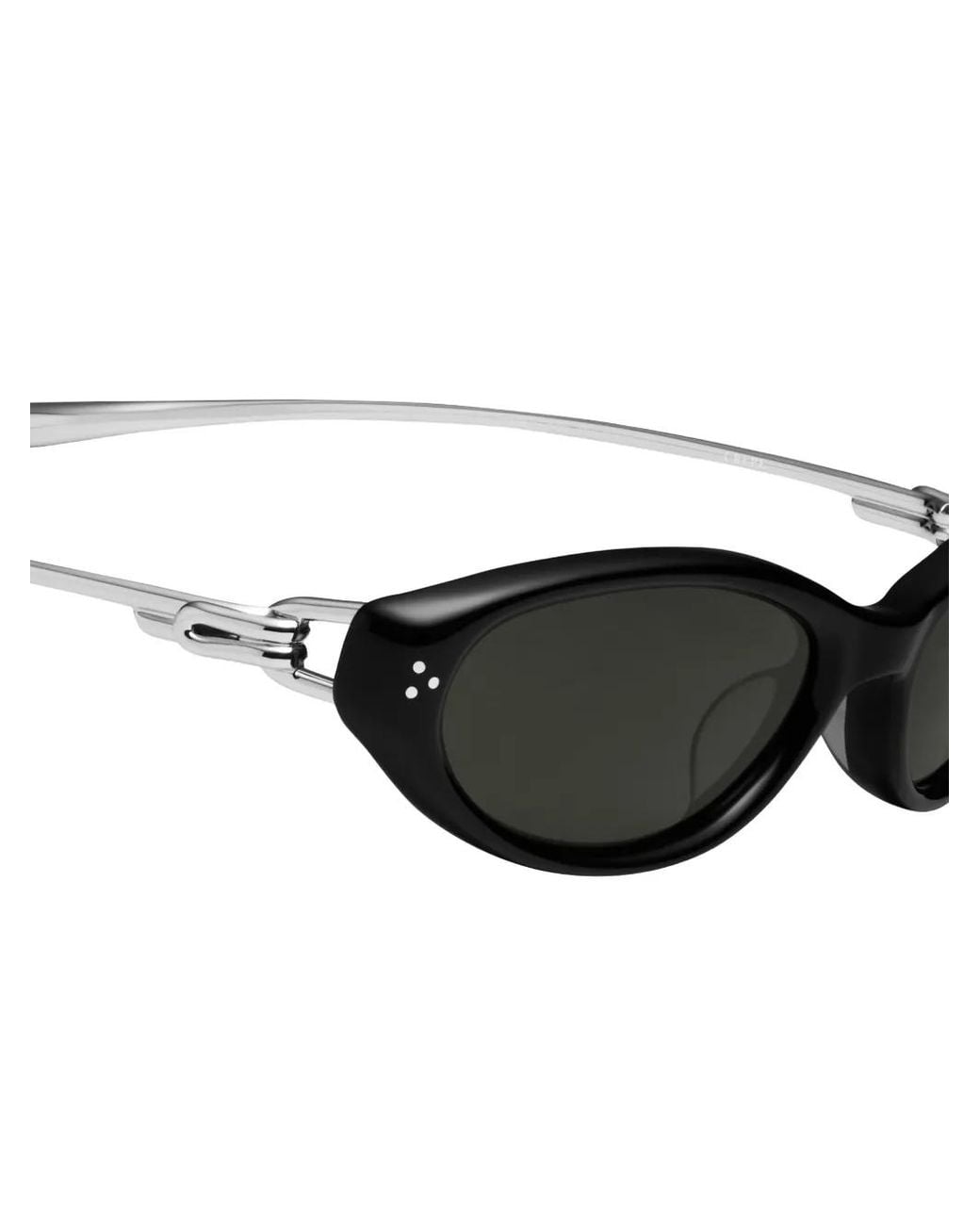 Gentle Monster Black Crepe 01 Cat-Eye Sunglasses