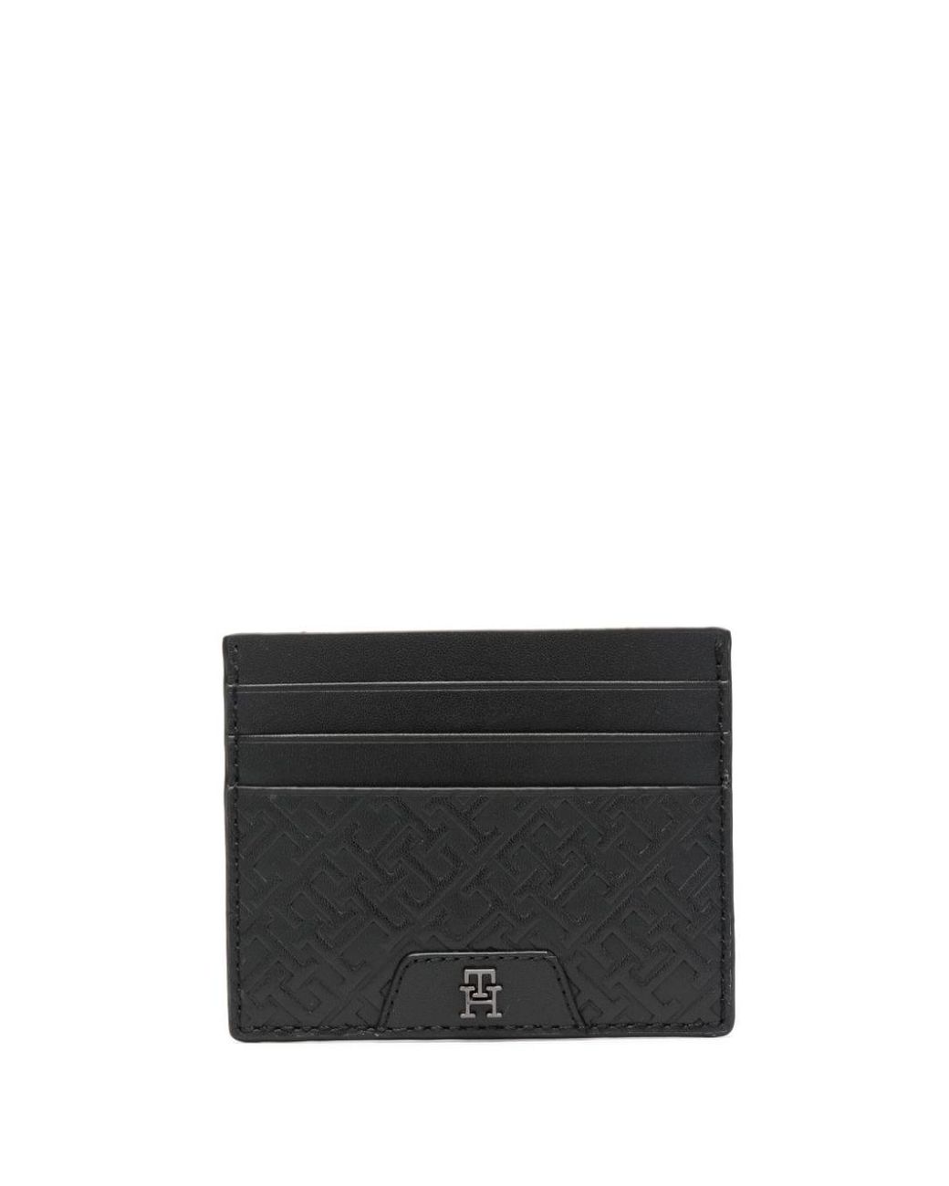 Tommy Hilfiger Leather Embossed Monogram Wallet - Farfetch
