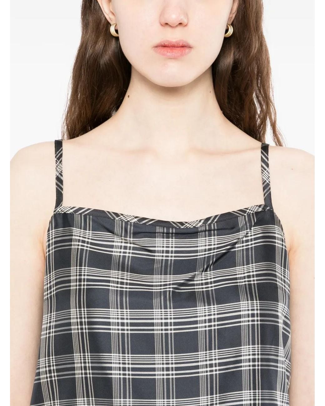 Top Bind Con Tira Theory de color Gray