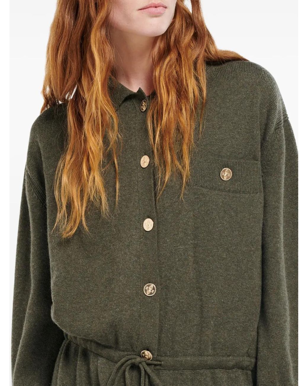 Barrie Green Cashmere Jumpsuit