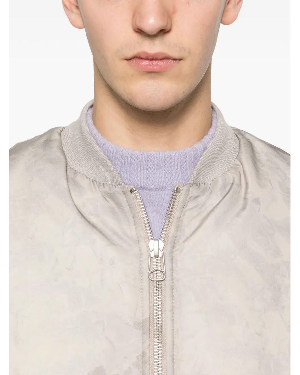 OAMC Natural Veste Bomber À Fermeture Zippée for men