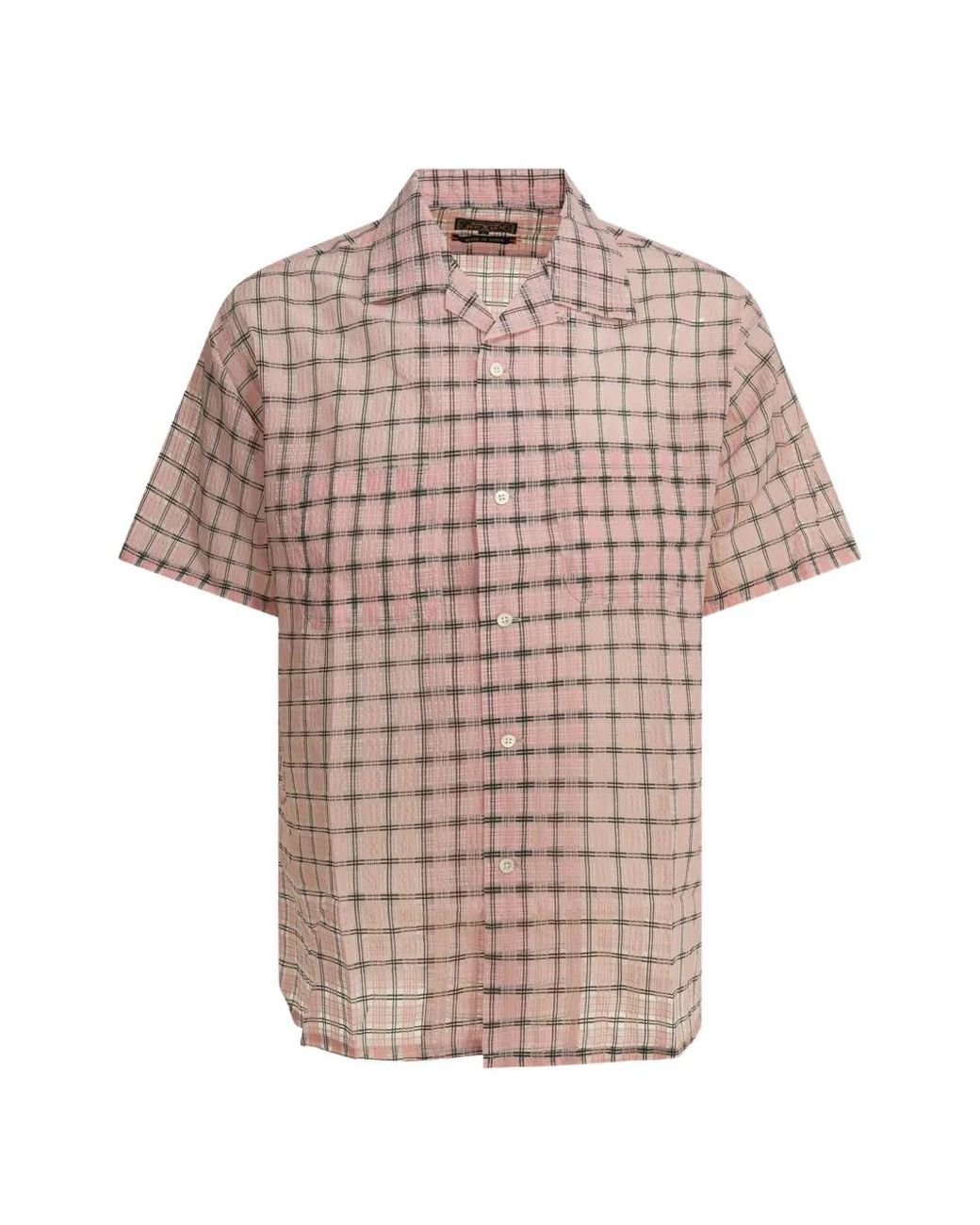 Beams Plus Hemd Mit Karomuster in Pink für Herren