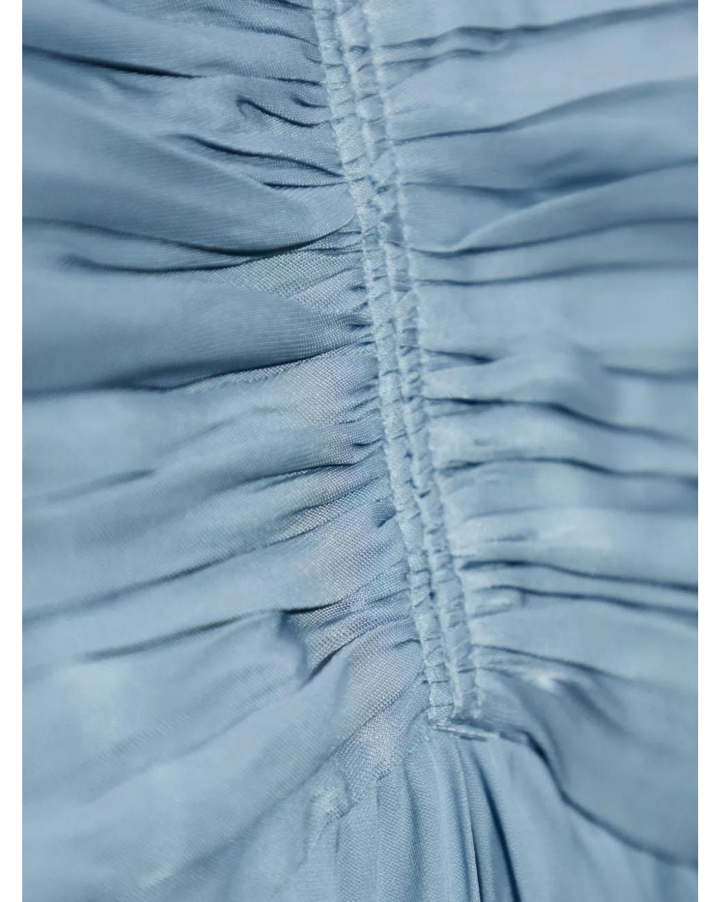 Zadig & Voltaire Blue Dress Rippies Satin