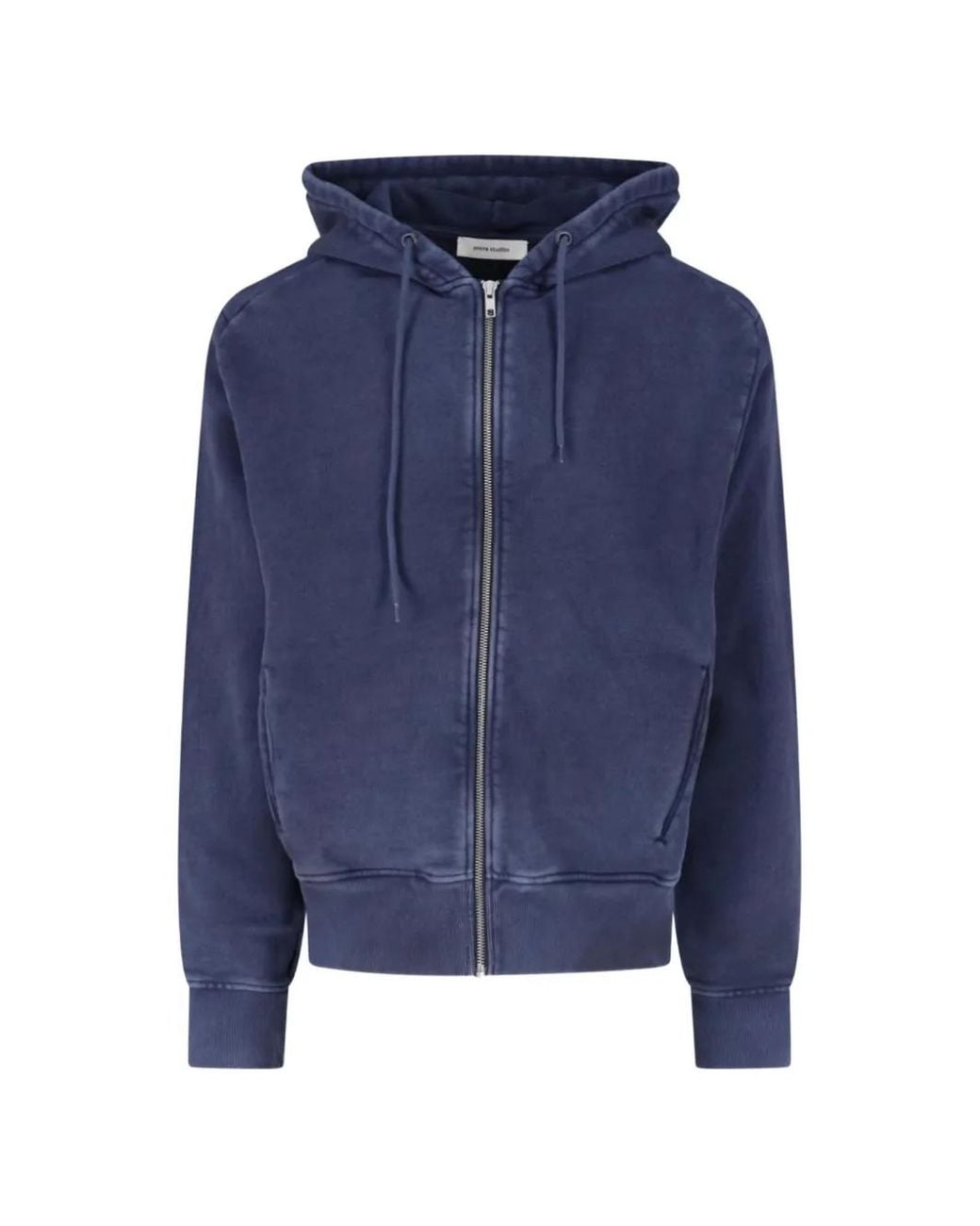 Entire studios Blue Faded Zip-Up Hoodie
