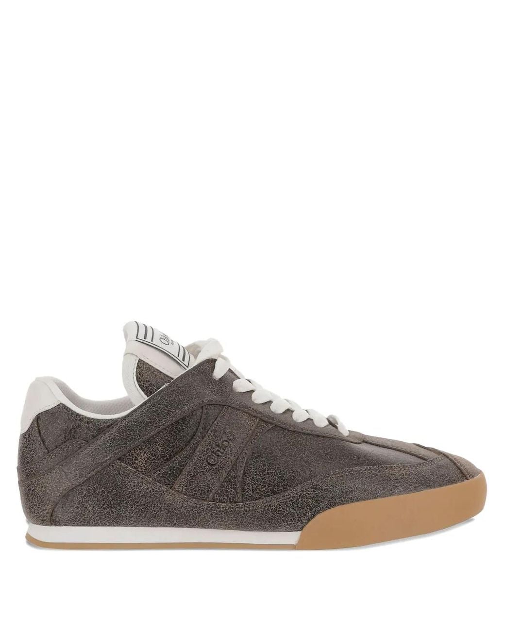 Chloé Brown Kick Sneakers
