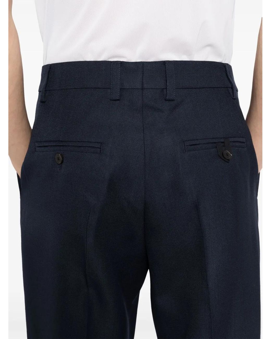 Jacquemus Blue Pants for men