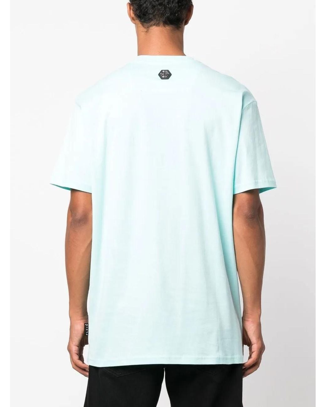 Philipp Plein White Hawaii Short-Sleeve T-Shirt for men