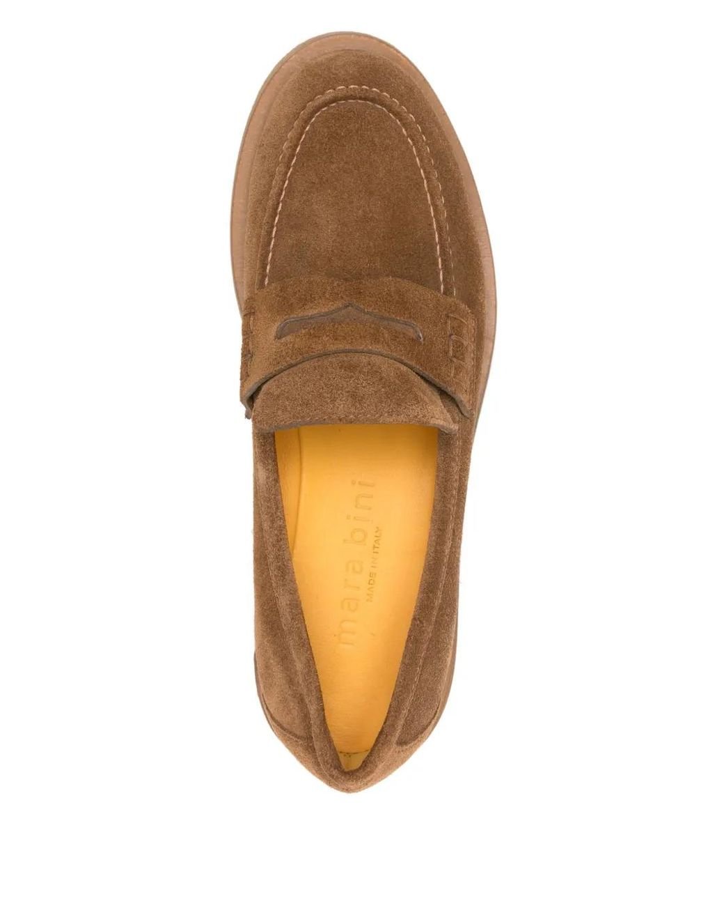 Mara Bini Brown Suede Loafers