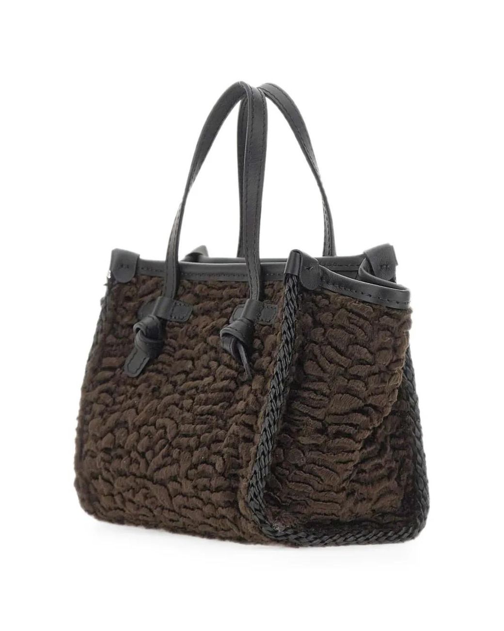 MARCELLA CLUB Black Miss Marcella Animal-Motif Tote Bag