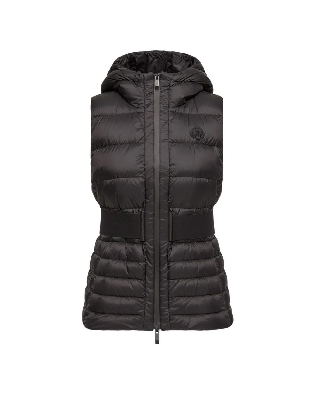 Moncler Black Waistcoats