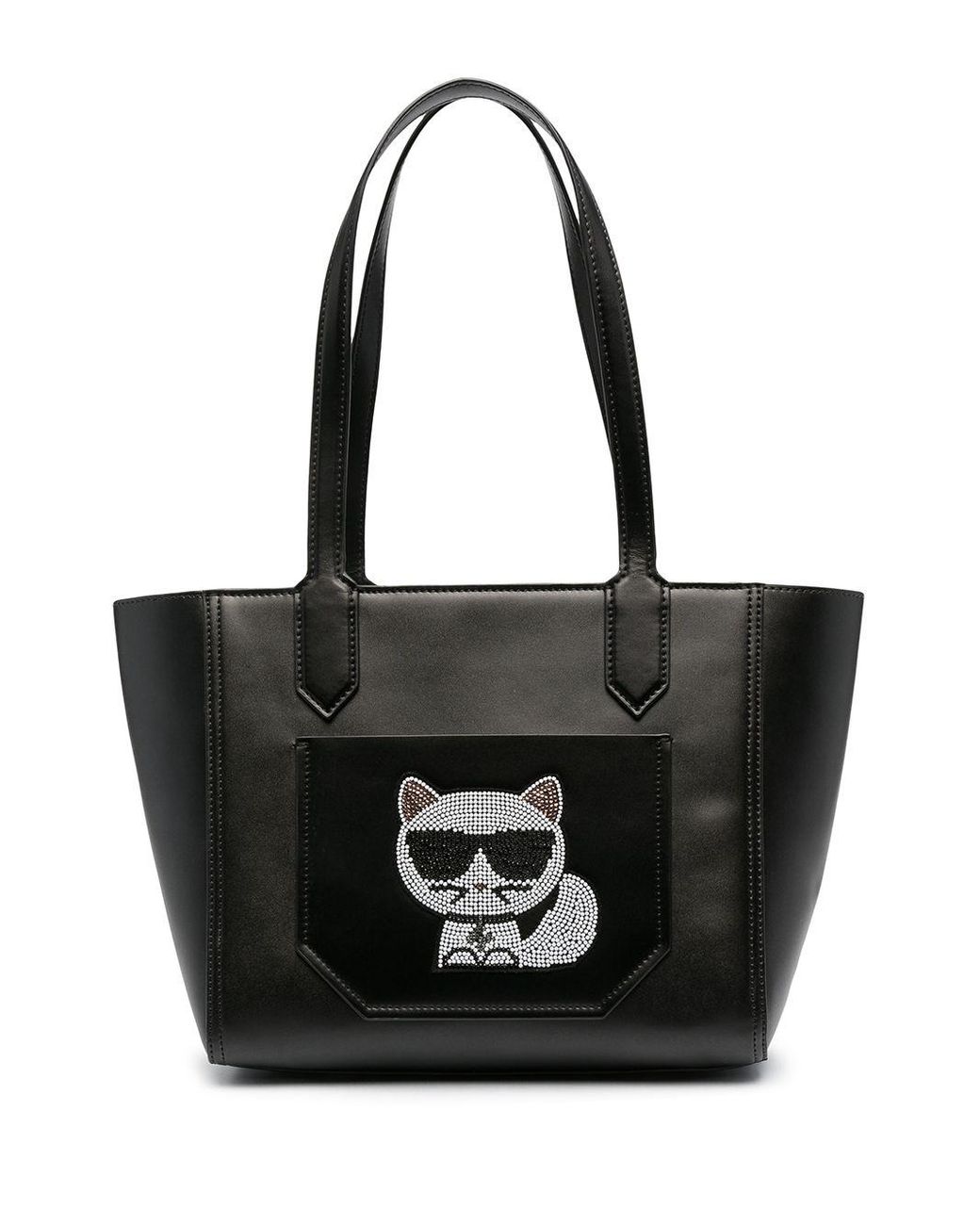 Karl Lagerfeld K/choupette Tote Bag in Black - Lyst