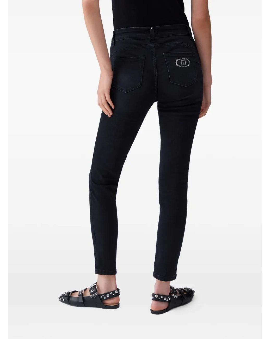 Liu Jo Blue High Rise Skinny Jeans