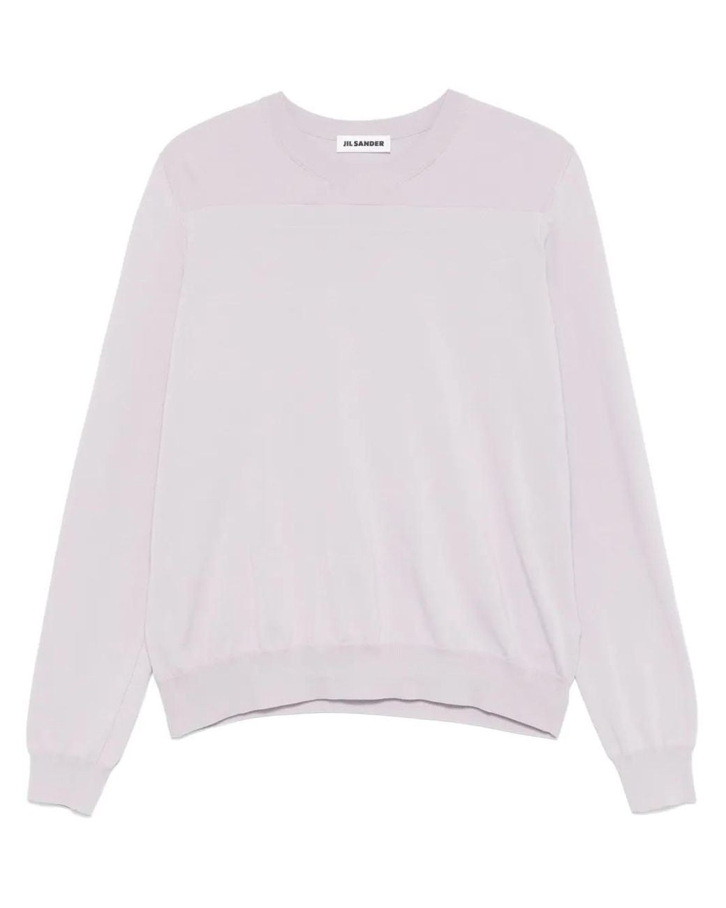 Pull En Coton Jil Sander en coloris Pink