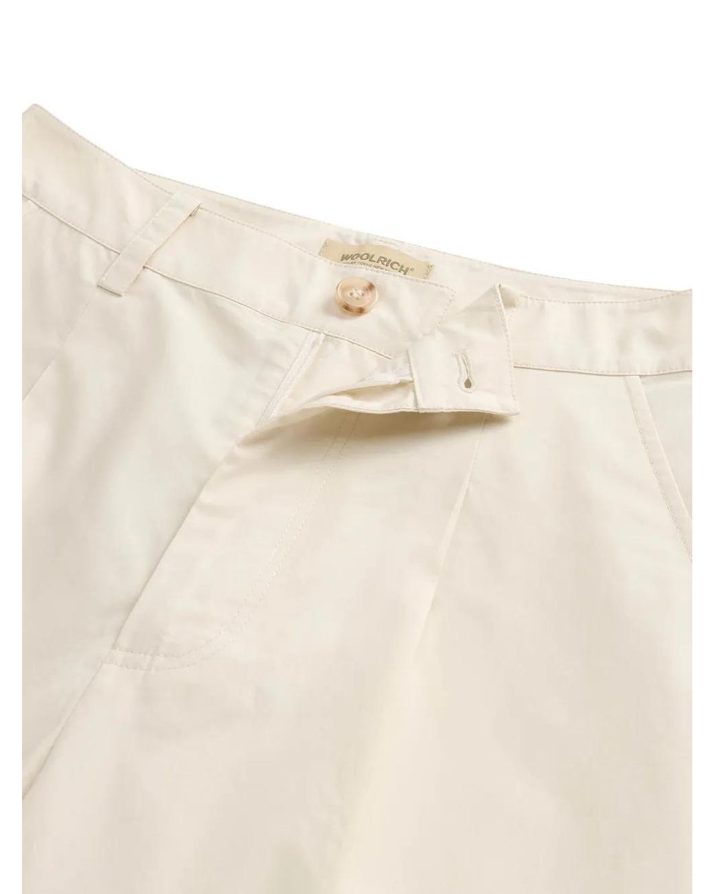 Woolrich Plooibroek in het White