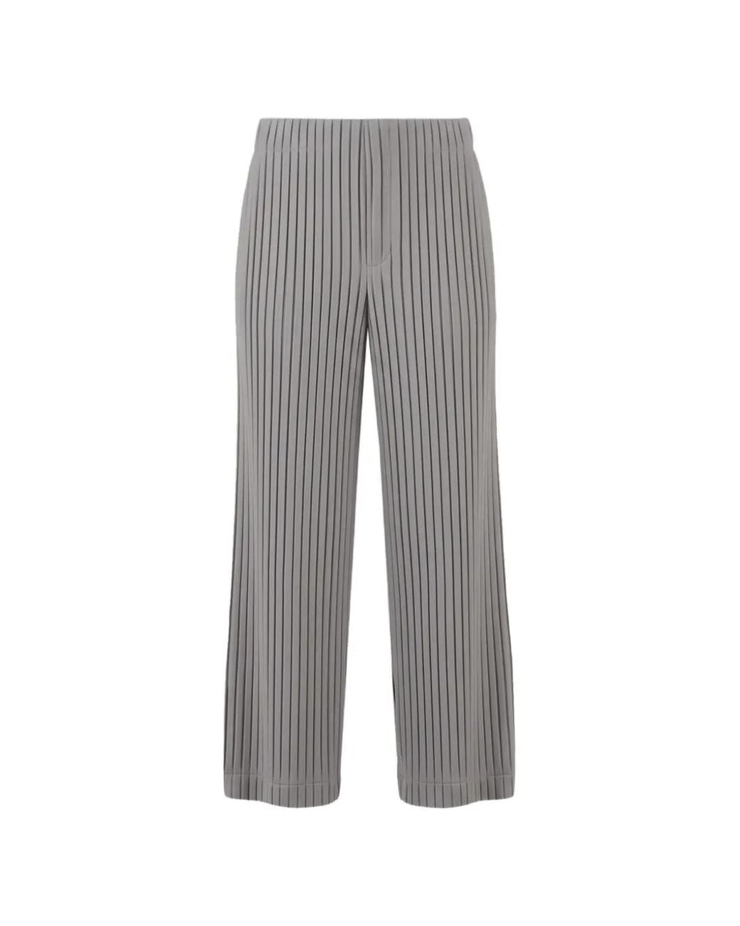Vivetta Gray Ully Pleated Wide-Leg Trousers for men