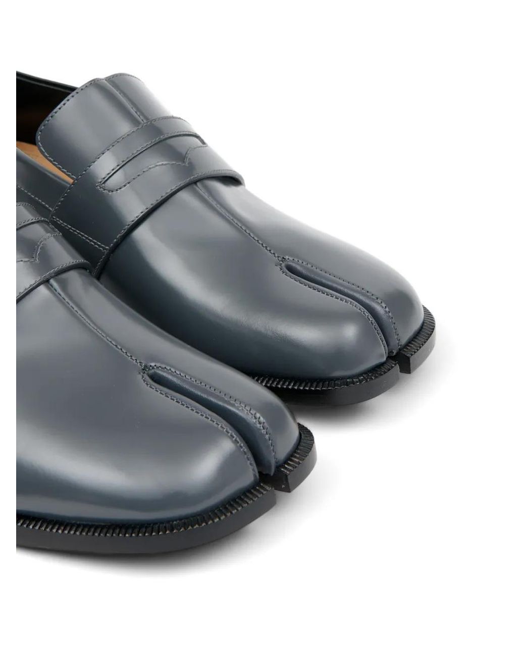 Maison Margiela Gray Tabi Loafers
