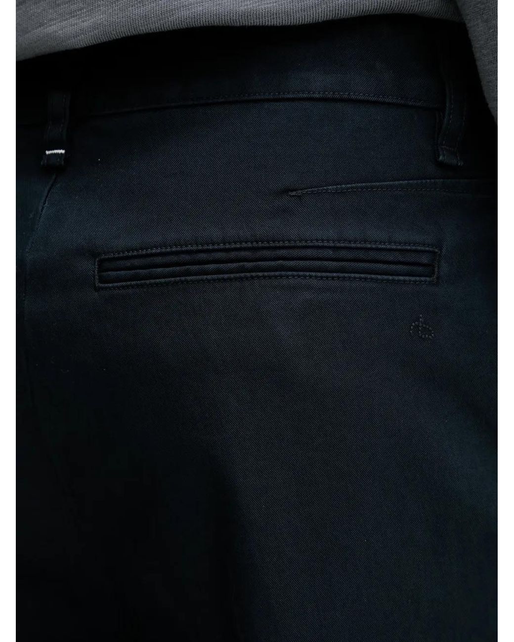 Rag & Bone Black Logo-Embroidered Chino Pants for men