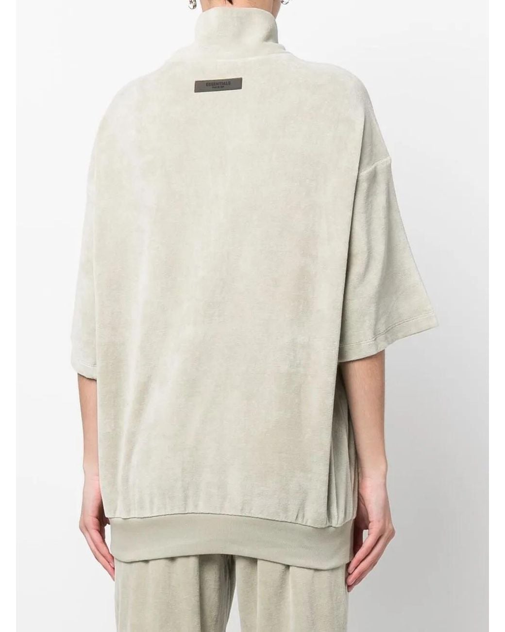 Fear Of God Natural Short Sleeve Sweatshirt