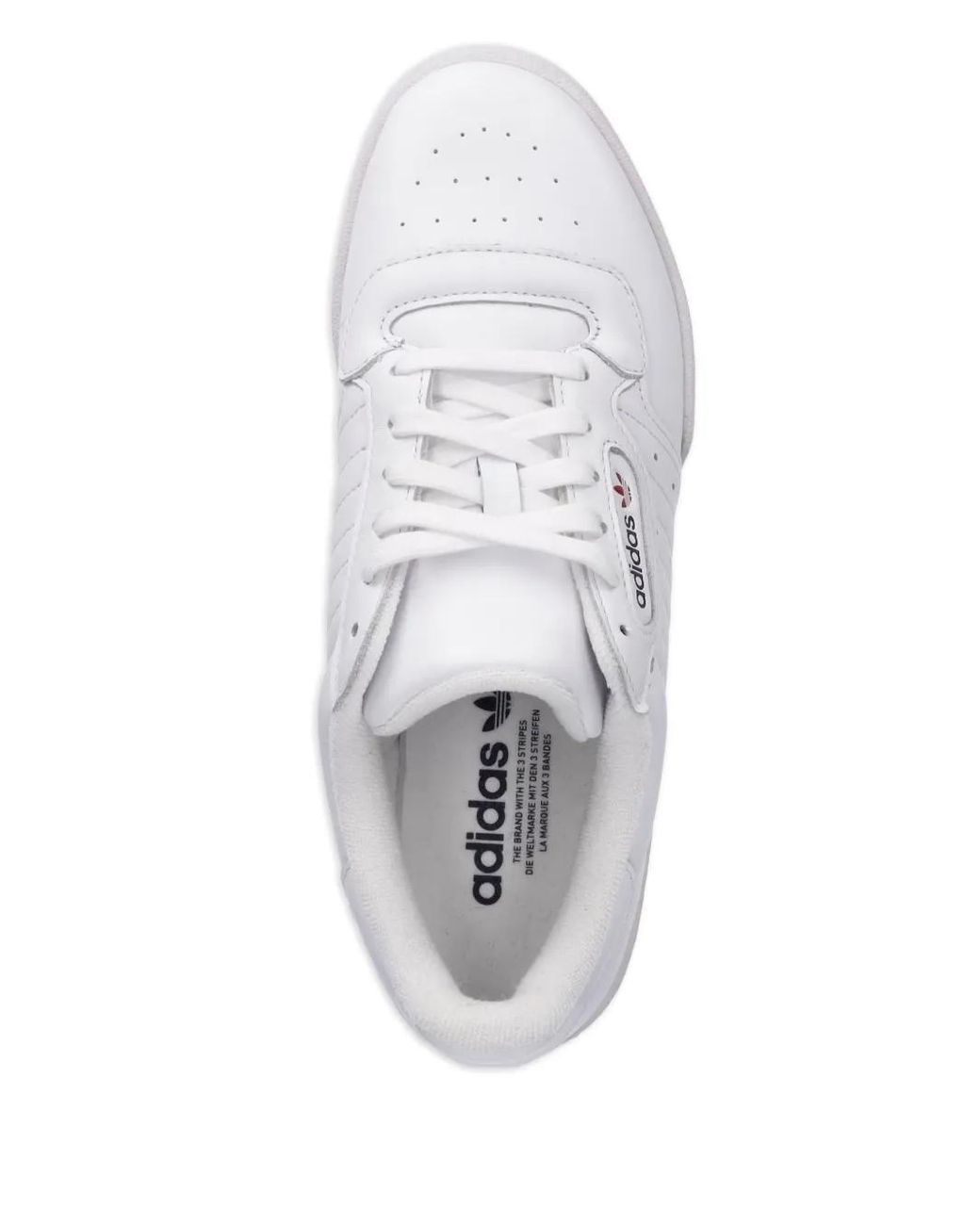 Adidas White Powerphase Sneakers