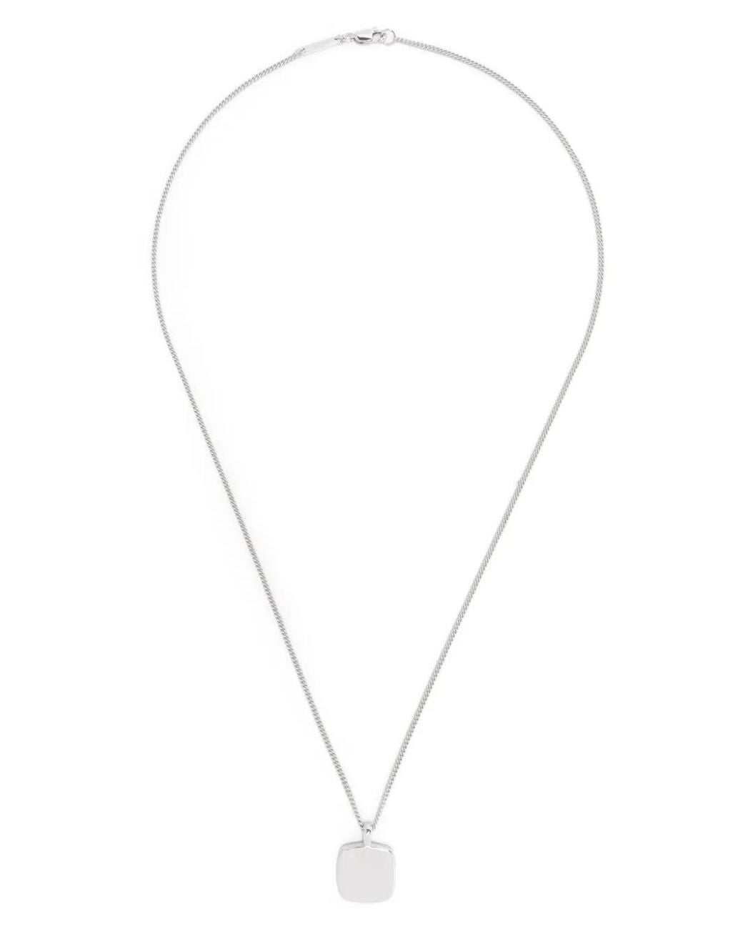 Tom Wood White Umi Pendant Necklace