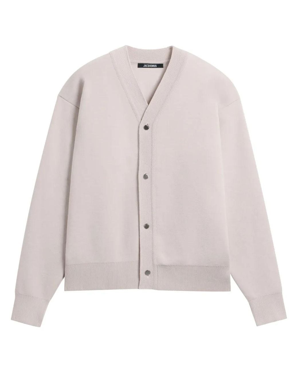 Jacquemus Pink Le Cardigan Boutonne Cardigan for men