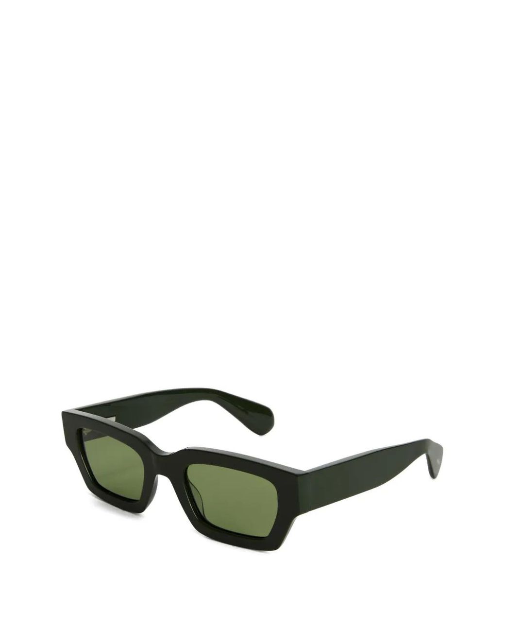 Jil Sander Black Rectangular-Frame Sunglasses