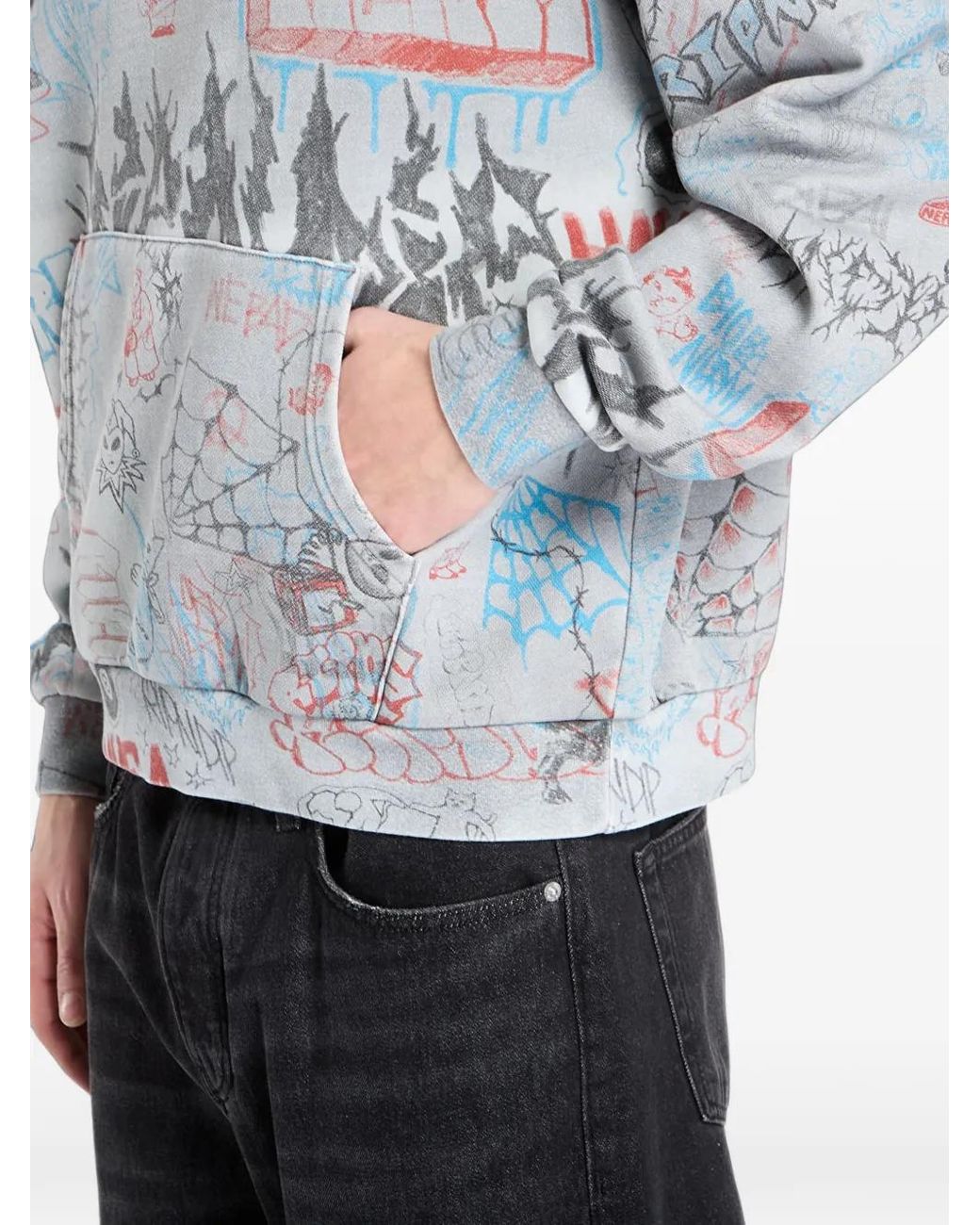 RIPNDIP Marker Hoodie in het White voor heren
