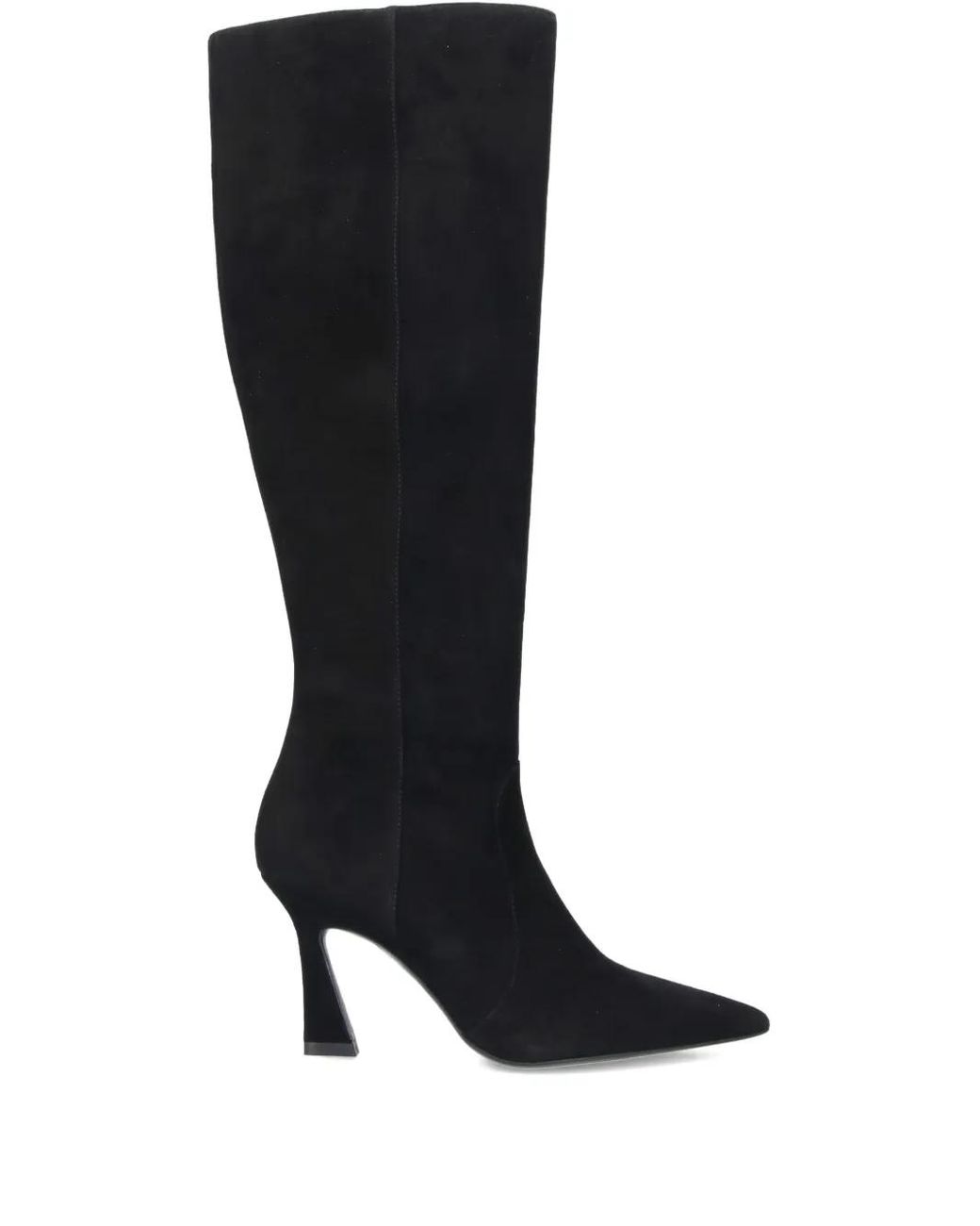 Stuart Weitzman Black 85Mm Vinnie Boots