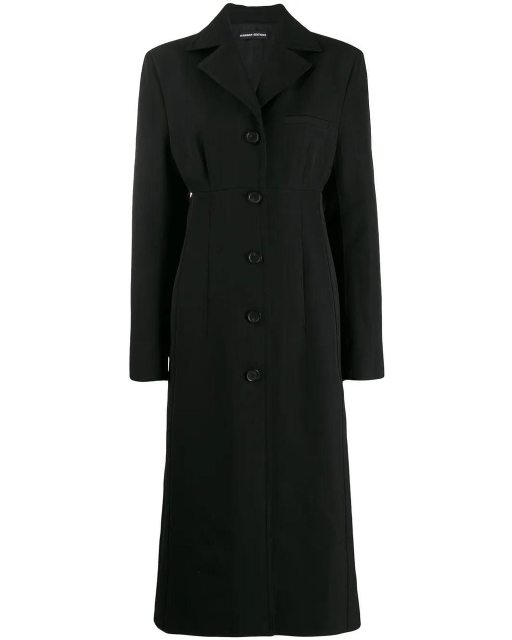 Kwaidan Editions Black Single Breasted Coat