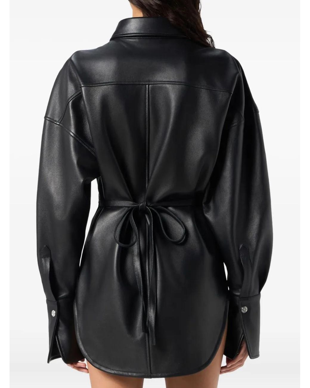 Blumarine Black Buttoned Shirt