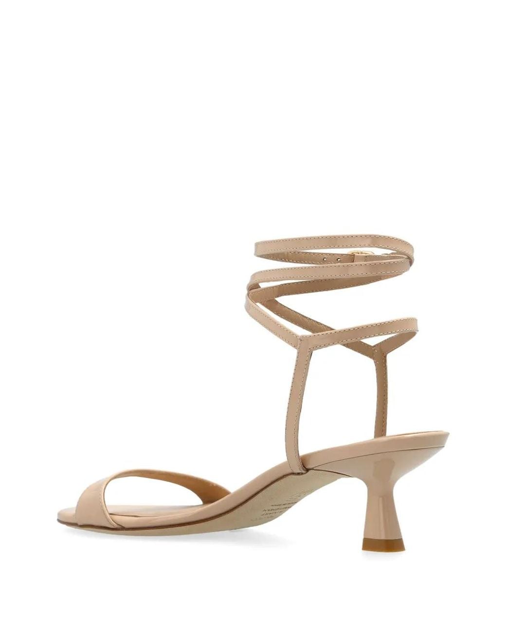 Stuart Weitzman Natural Leather Sandals