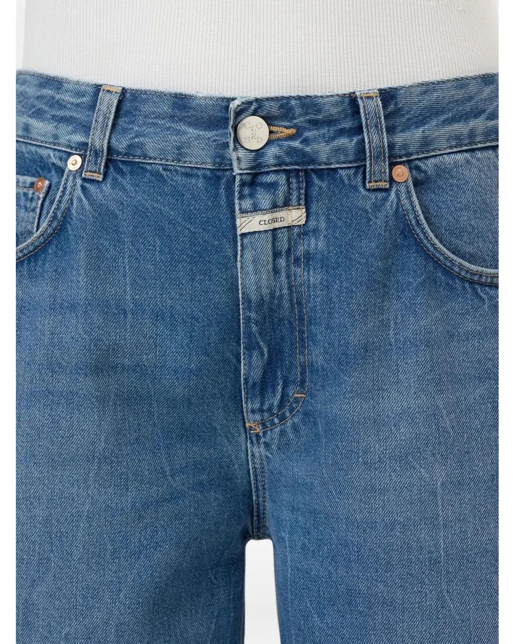 Closed Blue Jazzie Barrel-Fit Jeans