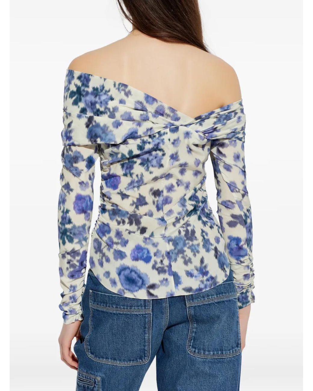 Isabel Marant Blue Danka Top